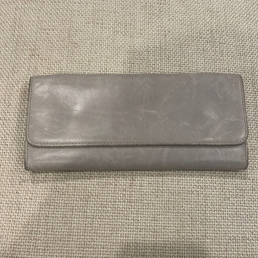 Leather Hobo Wallet